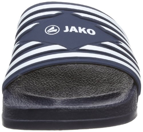 Jako Jakolette II - Chanclas de Piscina, color Azul Marino/Blanco, talla 46