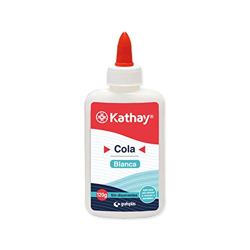 Kathay Cola Blanca, Secado Transparente, 120 Gramos