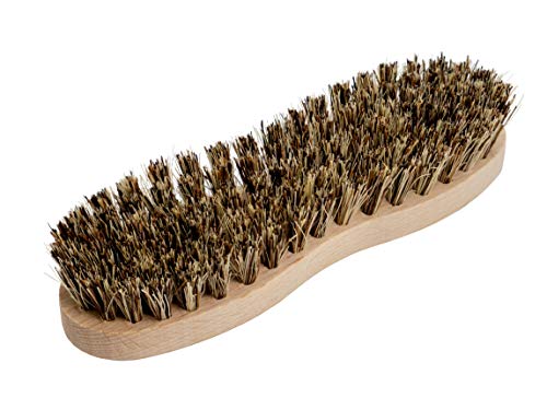 kaufMAX Juego de 2 cepillos de limpieza Berta-Union, cepillo de raíces natural, ergonómico y eficiente en forma de 8