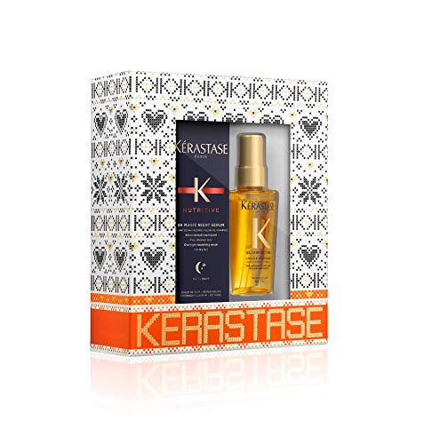 Kerastase Nutritive Duo 8H M/Night Sérum 90 ml/Elixir Original 50 ml, Único, Estándar