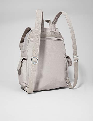 Kipling City Pack Medium Backpack Mochila, 18.5x32x37 cm (LxWxH), Grey Grau