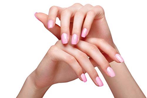 Kit de Limas de Uñas Profesional Valmy, 8 Piezas – Herramientas de Manicura y Pedicura para el Cuidado de Uñas Naturales y Acrílicas (4 Elipsa, 2 Half-Moon, 2 Taco)