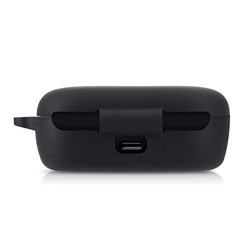 kwmobile Carcasa de Silicona Compatible con Bose QuietComfort Earbuds - Funda para Auriculares en Negro