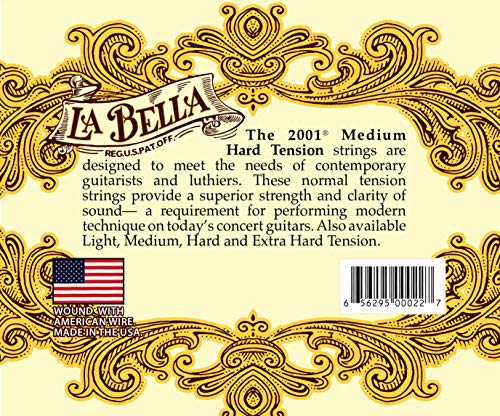 La Bella 653817.0 - Cuerdas para guitarras clásicas