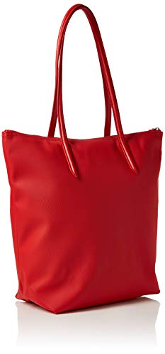 Lacoste NF1890PO, Bolsa de Transporte para Mujer, Rojo (High Risk Red), Talla única