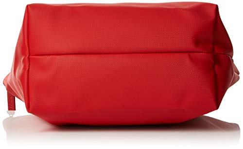 Lacoste NF1890PO, Bolsa de Transporte para Mujer, Rojo (High Risk Red), Talla única