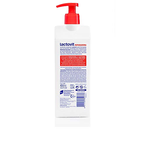 Lactovit Reparadora. Leche corporal con Lactourea 3x400ml con dosificador