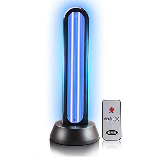 Lámpara de desinfección UV para Eliminar el Virus de la Bacteria del Moho ozono 65 W Tiempo de retardo Control Remoto Limpiador en el hogar guardería