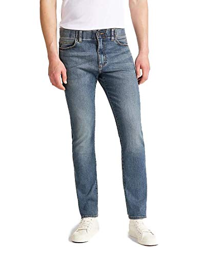 Lee Extreme Motion Skinny Jeans, Blue Prodigy, 38W / 32L para Hombre