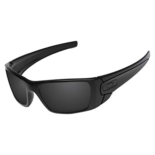 LenzReborn Lentes de repuesto polarizadas compatibles con gafas de sol Oakley Fuel Cell., Negro , Einheitsgröße