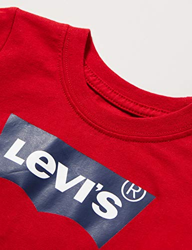 Levi's Kids Lvb L/S Batwing Tee Camiseta de manga larga Levis Red para Niños