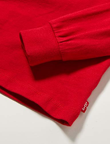 Levi's Kids Lvb L/S Batwing Tee Camiseta de manga larga Levis Red para Niños