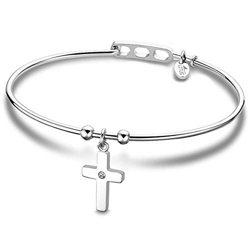 Lotus Style Pulsera modelo LS2015-2/4 de la colección Millennial en acero para señora, Plata