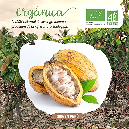 Manteca de Cacao Orgánica 400g - 100% Pura y Natural - Origen Perú - Uso alimentario