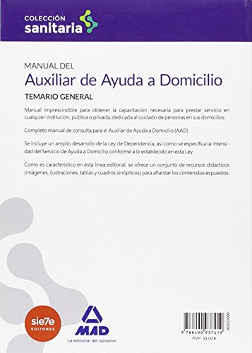 Manual del Auxiliar de Ayuda a Domicilio. Temario general