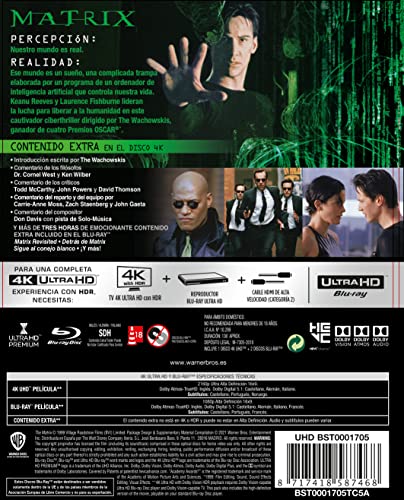 Matrix - Steelbook 4k UHD + Blu-ray - Titans of Cult [Blu-ray]