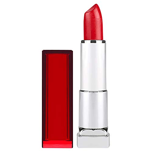 Maybelline Barra de Labios Hidratante Color Sensational, Tono 530 Fatal Red