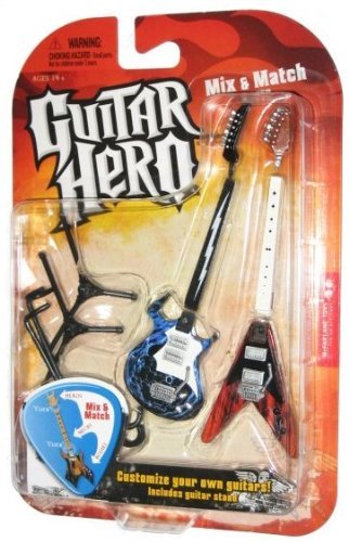 McFarlane Toys Guitar Hero 2009 Mix Match guitarras Wave 1 frydaze Forge voraces cedro Ripple