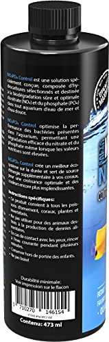 MICROBE-LIFT NOPO Control - Efectivo eliminador de fosfatos y nitratos, potenciador de bacterias, para acuarios de Agua Dulce y Salada, Multicolor, 473 ml (Paquete de 1) (NOPO16US)