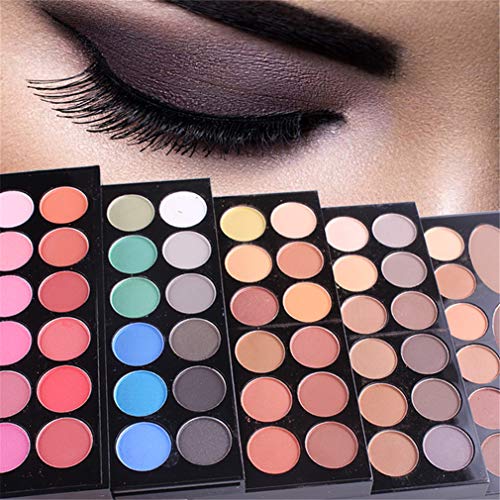 MKNZONE 142 Colores Paleta De Sombras De Ojos - Profesionales Ultra Pigmentado Paleta Maquillaje Natural y Perdurable