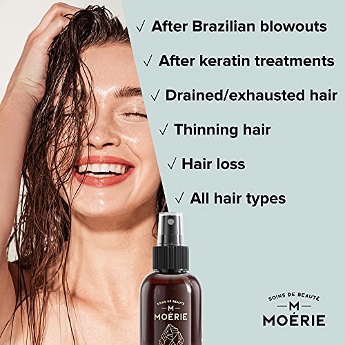 Moerie Mineral Shampoo & Hair Conditioner Set – For Longer, Thicker, Fuller Hair - Vegan Hair Products – Paraben Free Hair Products – All Hair Types – Reverse Hair Loss - 2 x 250ml