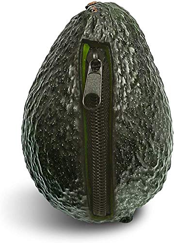 Monedero de Aguacate, Decoracion de Aguacate, Regalo Original, Funda de agucate de Silicona, Aguacate Realista