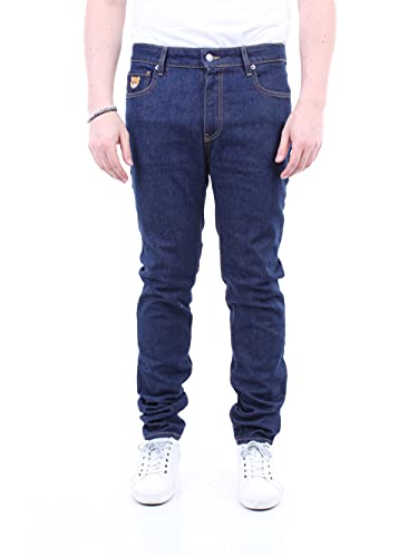 MOSCHINO COUTURE 03387021 Jeans Slim Hombre, Azul vaquero., 40