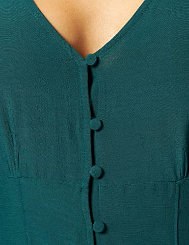 Naf Naf Homy C1 Camisa, Verde Oscuro, 44 para Mujer