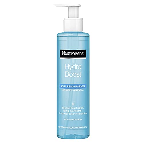 Neutrogena Gel Limpiador Hydro Boost Aqua, 200 ml botella (1er Pack)