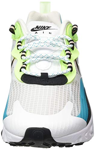 Nike Air MAX 270 React Se, Zapatillas para Correr Hombre, Oracle Aqua/Black-Ghost Green, 46 EU