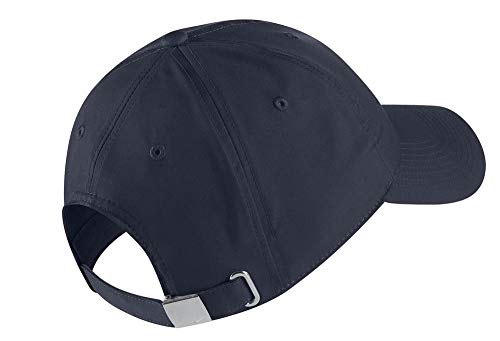 Nike U Nk H86 Cap Metal Swoosh Hat, Unisex Adulto, Obsidian/(Metallic Silver), MISC