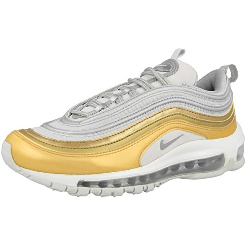 Nike W Air MAX 97 Se, Zapatillas de Entrenamiento Mujer, Vast Grey Metallic Silver Metallic Gold, 38.5 EU