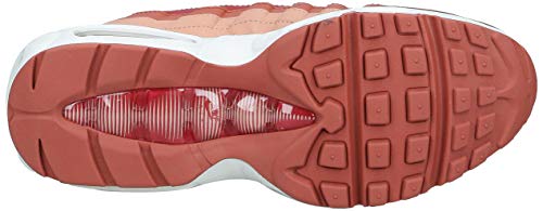 Nike Wmns Air MAX 95, Zapatillas de Atletismo Mujer, Multicolor (Team Crimson/Dusty Peach/Rose Gold 607), 37.5 EU