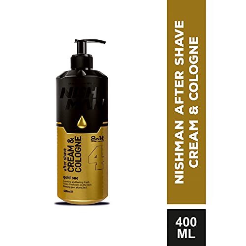 NISHMAN After Shave Cream & Colonia 4 - Gold One 400 ml