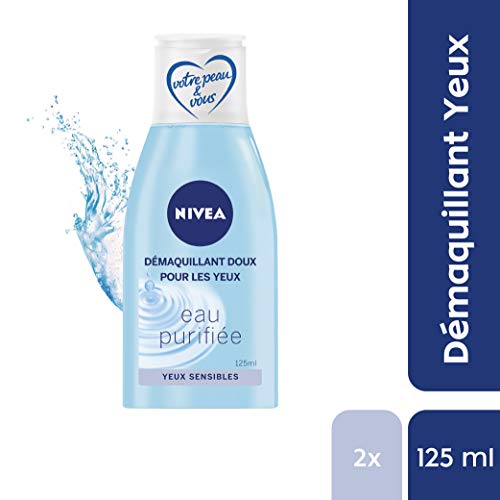 Nivea Desmaquillante suave ojos 125 ml – juego de 2