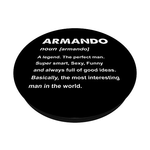 Nombre Armando PopSockets PopGrip Intercambiable