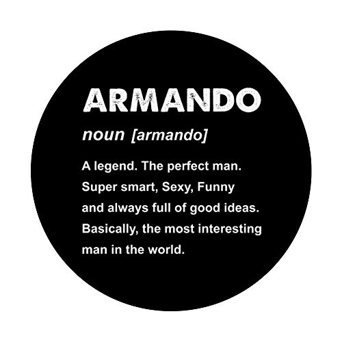 Nombre Armando PopSockets PopGrip Intercambiable