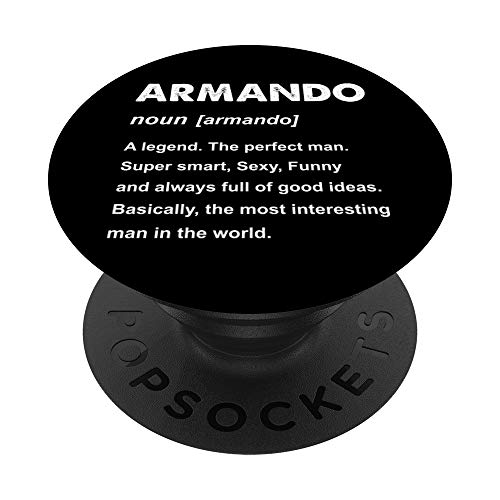 Nombre Armando PopSockets PopGrip Intercambiable