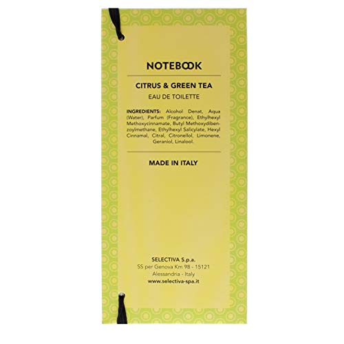 Notebook Citrus & Gree Tea - 100 ml