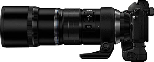 Objetivo Olympus M.Zuiko Digital ED 300 mm F4.0 PRO, teleobjetivo, adecuado para todas las cámaras MFT (modelos Olympus OM-D & PEN, serie G de Panasonic), negro