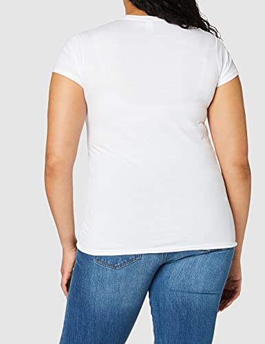 One Direction ONEDTEE70LSW03 - Camiseta de Manga Corta para Mujer, Color Blanco, Talla Large