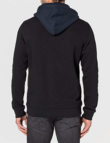 Only & Sons Onsking Life Reg Sweat Hoodie Sudadera con Capucha, Negro, M para Hombre