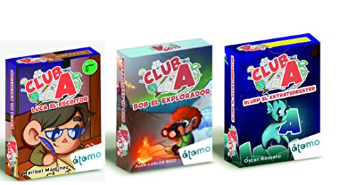 Pack 3 Juegos educativos Club A. Competencia lingüística