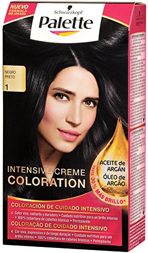 PALETTE INTENSIVE CREME tinte Negro Nº 1 caja 1 ud