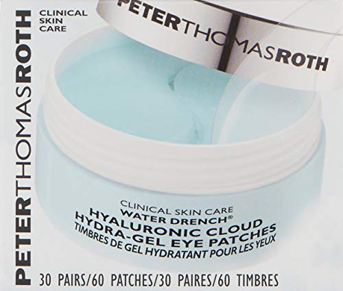 Peter Thomas Roth  Roth Water Drench Hydragel Eye Patches Tapones para los oídos, 15 cm, Negro (Black)