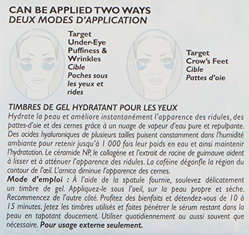 Peter Thomas Roth  Roth Water Drench Hydragel Eye Patches Tapones para los oídos, 15 cm, Negro (Black)