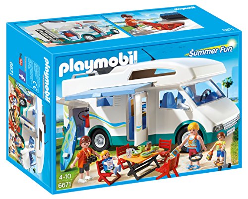 PLAYMOBIL Summer Fun 6671 Caravana de Verano, A partir de 4 años