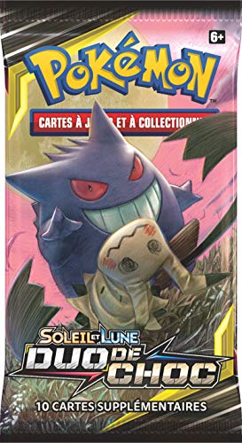 Pokemon modelo aleatorio Booster sol y lune-duo de choque (SL09), posl902, cartas coleccionables