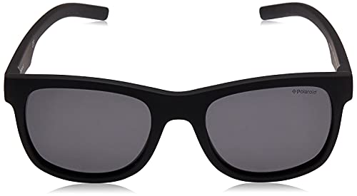 Polaroid PLD 8020/S Y2 YYV Gafas de Sol, Negro (Black Rubber/Grey Pz), 46 Unisex Niños