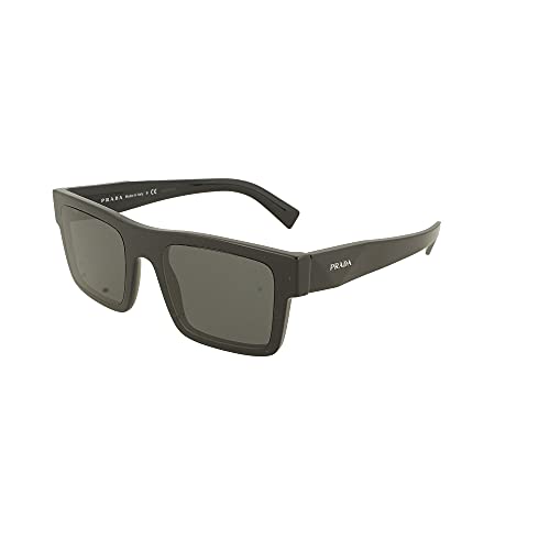 Prada Gafas de Sol PR 19WS Black/Grey 52/21/145 hombre